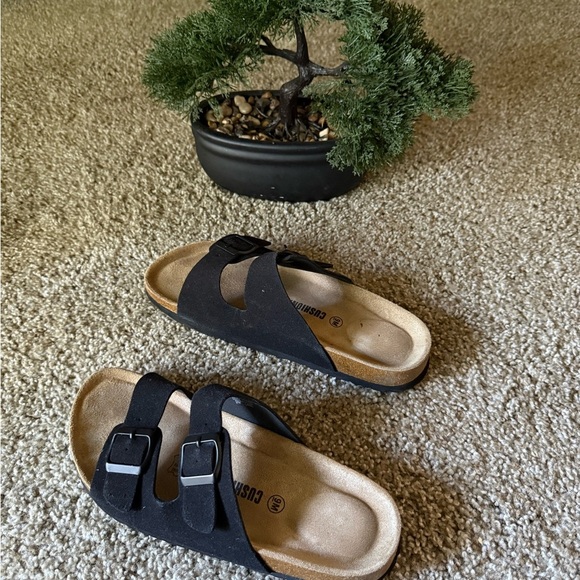 Black Women's Sandals - Picture 3 of 4